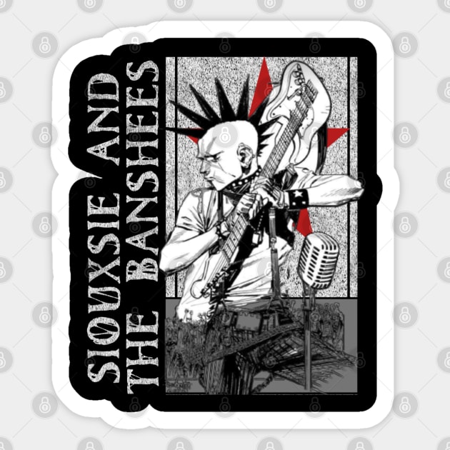 siouxsie and the banshees - Siouxsie And The Banshees - Sticker | TeePublic